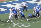 Anthone Taylor. Buffalo Bulls running back, runs in for the game winning touchdown.
